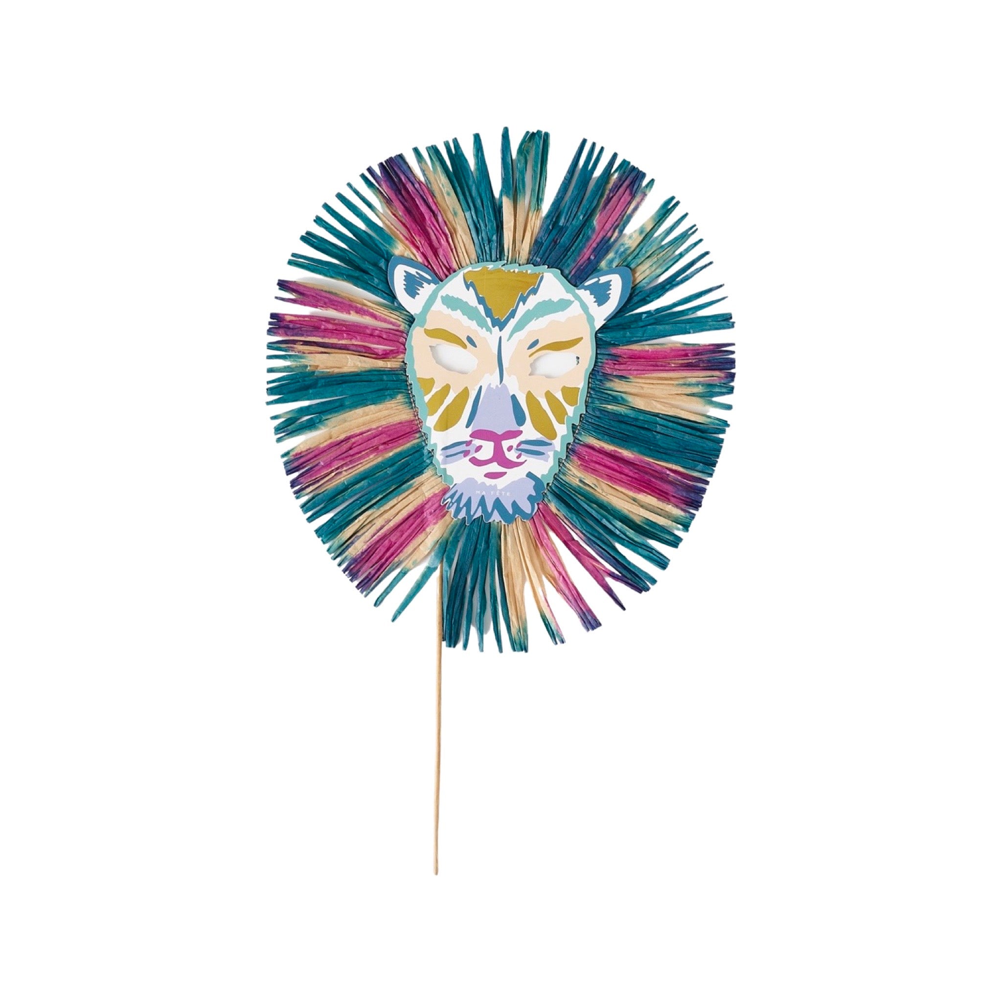 Safari Lion Masks (4) MA FÊTE