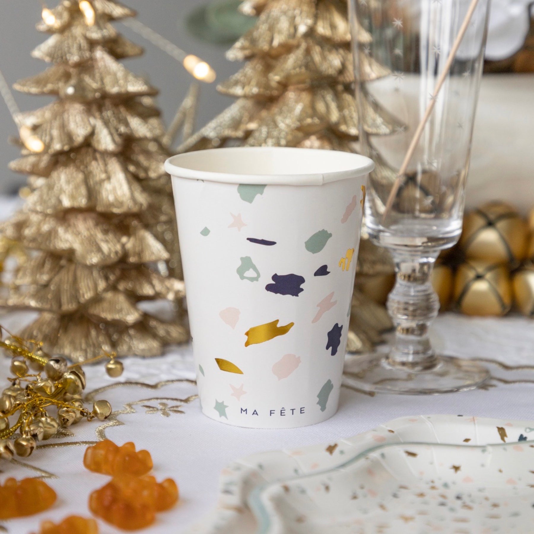 Terrazzo Paper Cups (8) – MA FÊTE